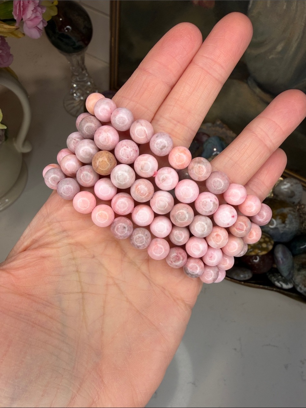 Pink Opal Bracelet (listing is for 1): B1195